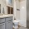 bathroom with counter and toilet 