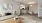 large living room with modern furniture